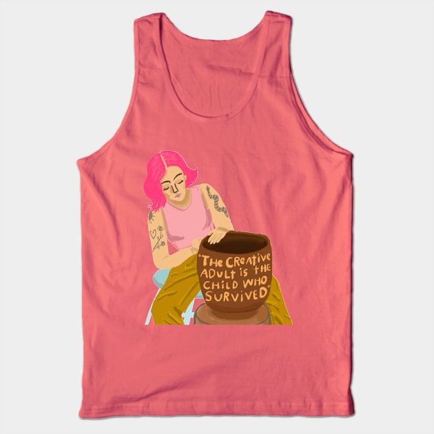 the child who survived Tank Top by heatherschieder